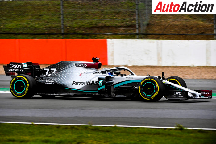 Mercedes shakedown at Silverstone - Photo: Supplied