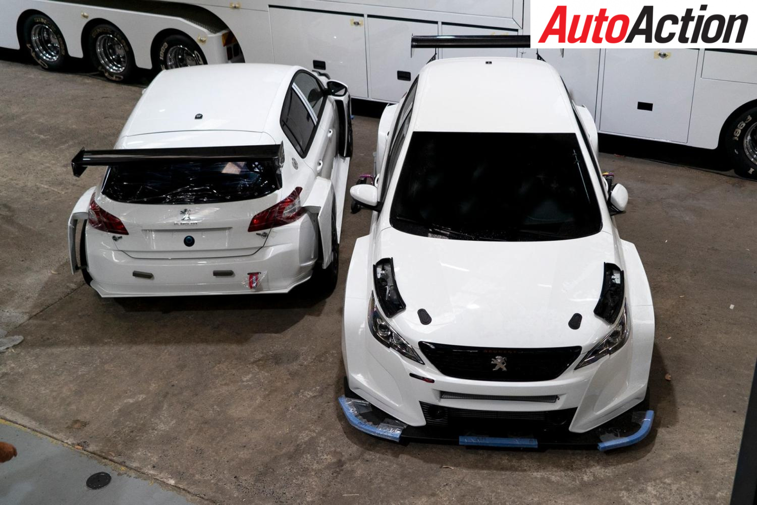 Two new Peugeots arrive at Garry Rogers Motorsport - Photo: Supplied