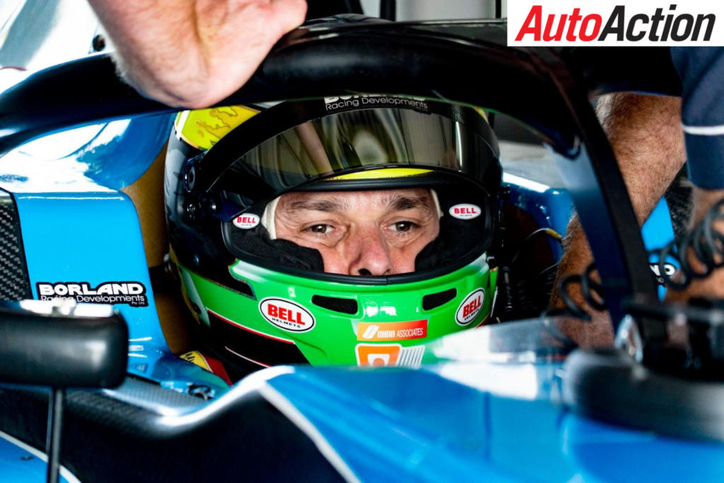 Giancarlo Fisichella completed his first S5000 laps at Winton today - Photo: Supplied