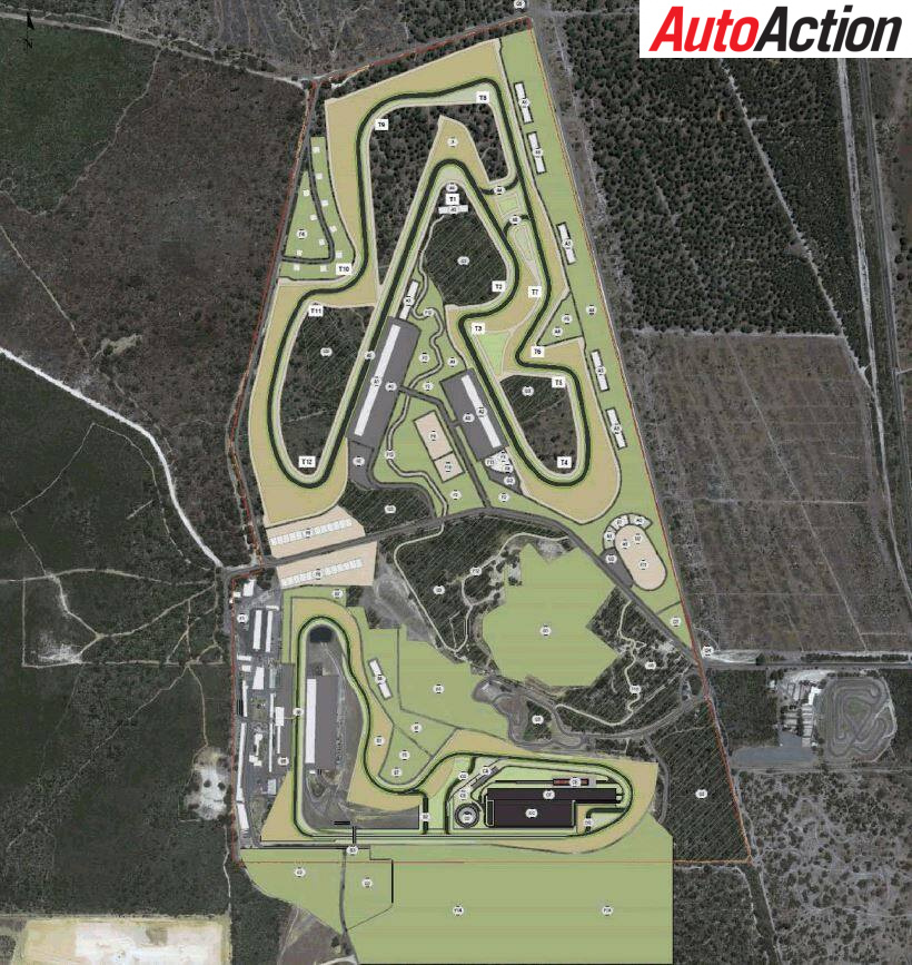 Wanneroo Raceway master plan unveiled - Artwork: Supplied - Auto Action