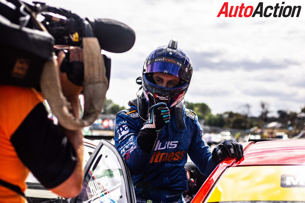 Andre Heimgartner win NZ V8 title are cancellation - Photo: BNT V8s