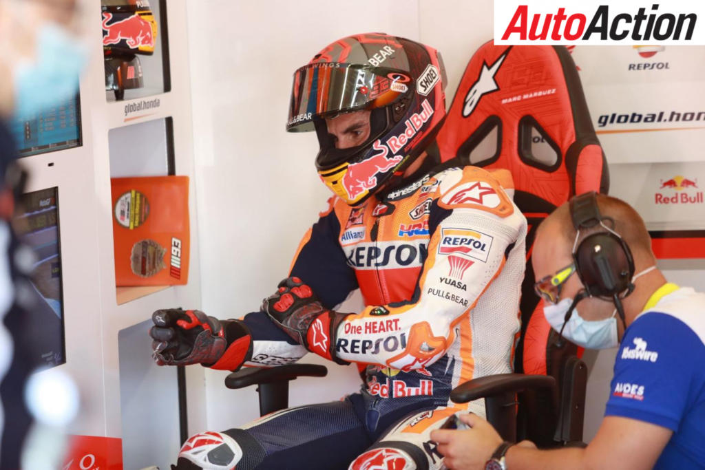 Marc Marquez racing to be fit for Czech GP - Photo: LAT