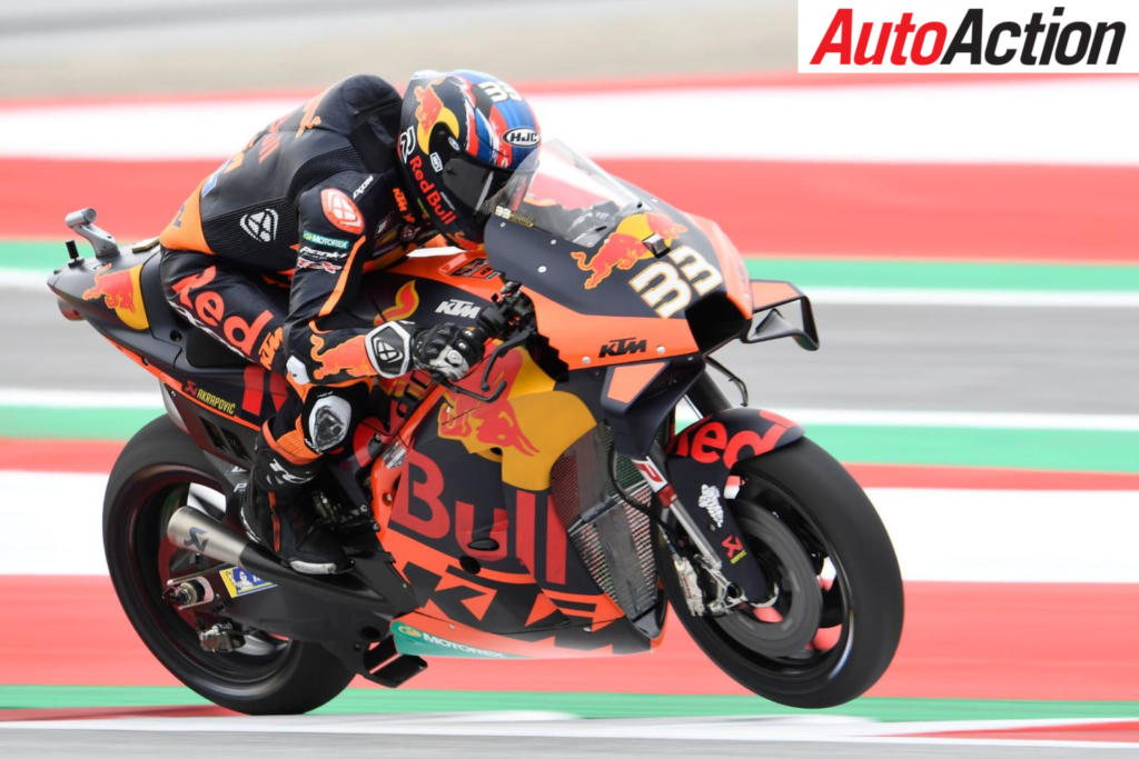 KTM strong on during opening practice in Austria - Photo: LAT