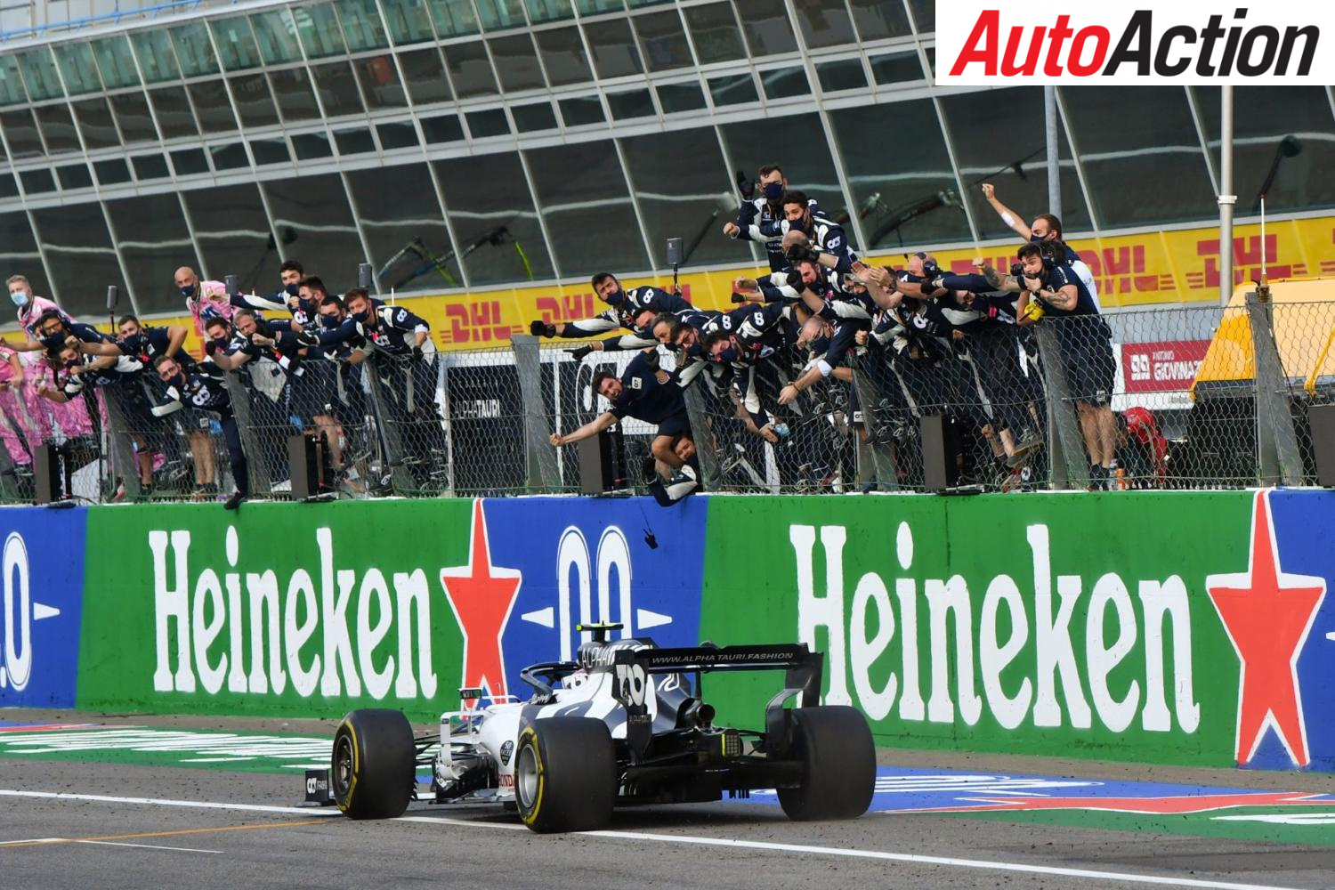 Pierre Gasly wins bonkers Italian Grand Prix Photo LAT Auto Action