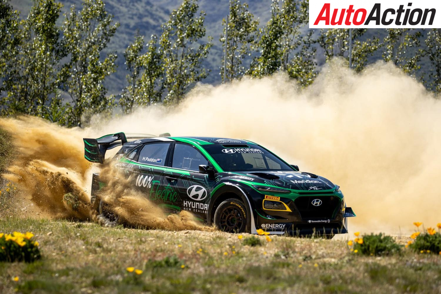 Hayden Paddon unleashes electric rally car - Photo: Supplied