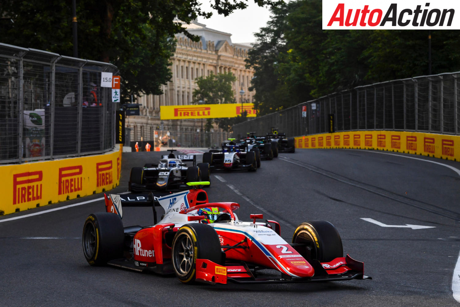 Oscar Piastri banks point with second in Baku feature race - Photo: Motorsport Images