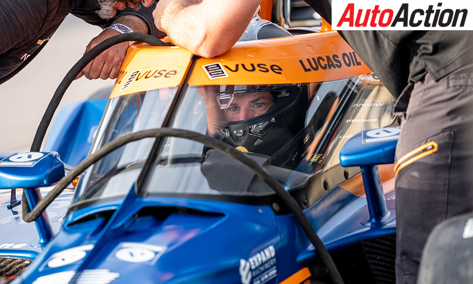 Nico Hulkenberg completes IndyCar test - Image: Supplied