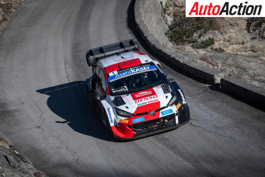 Sebastien Ogier led until a puncture - Image: Red Bull