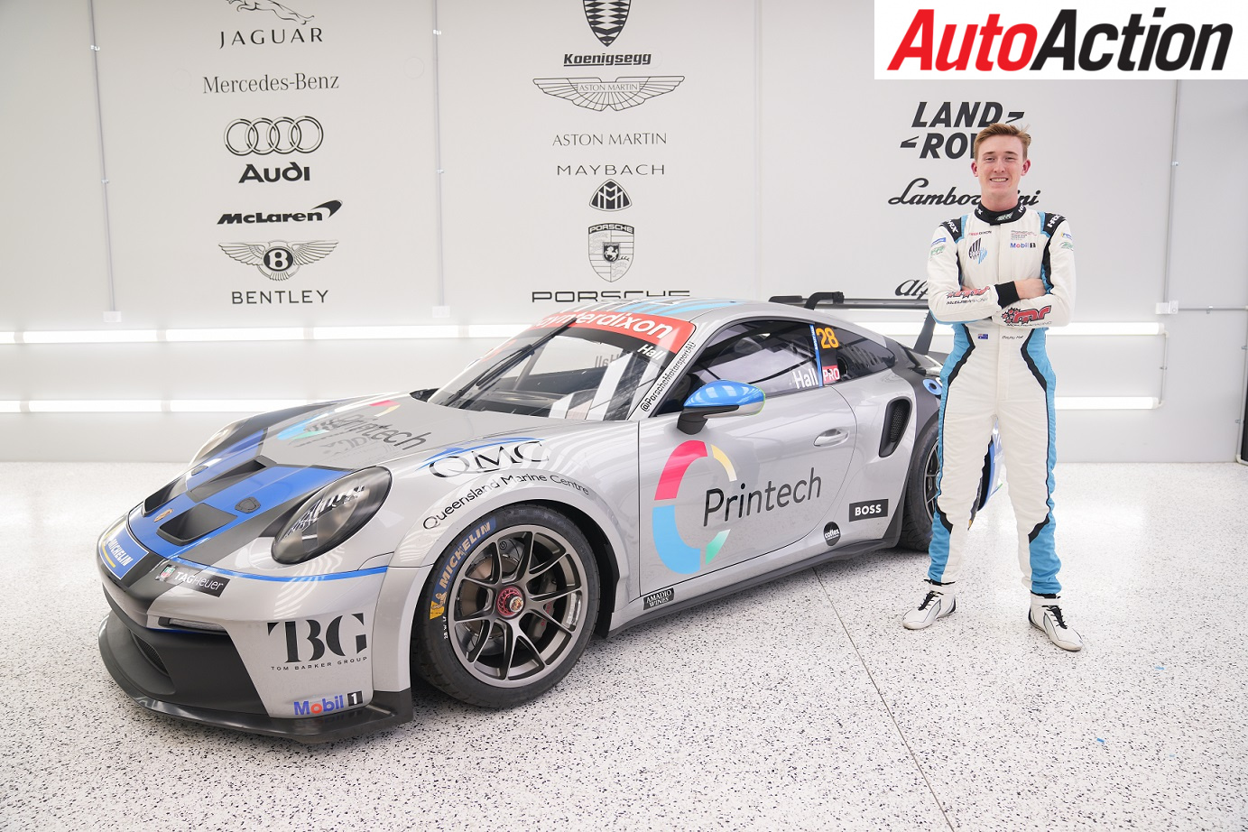 HALL ANNOUNCES PRINTECH BACKING FOR CARRERA CUP DEBUT