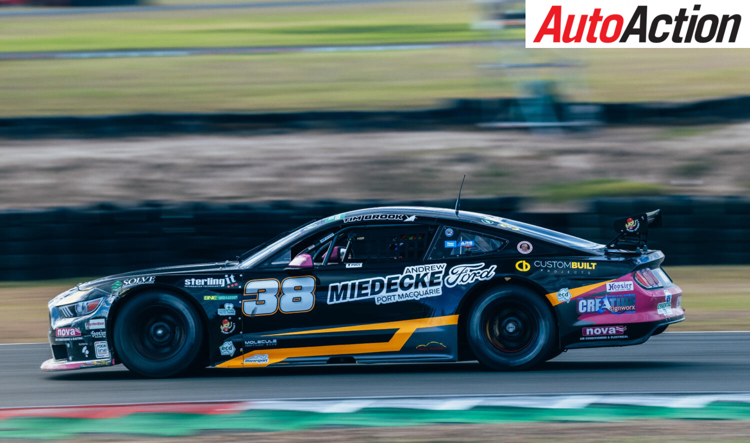 Brook Racing Cars BROOK RULED OUT OF TRANS AM FINALE - Auto Action