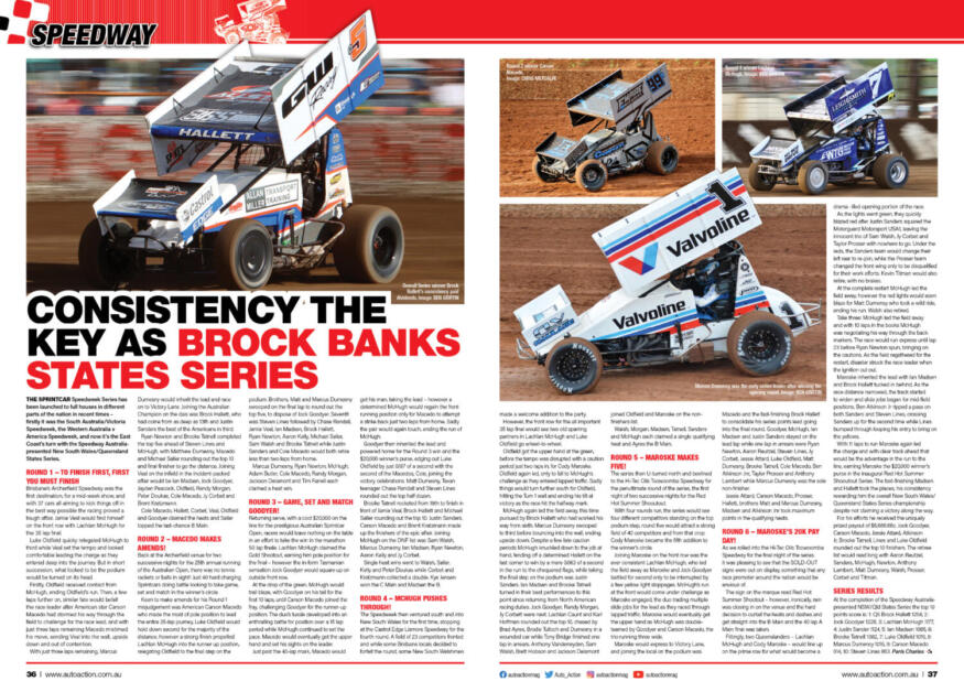 Sprintcars feature on our cover
