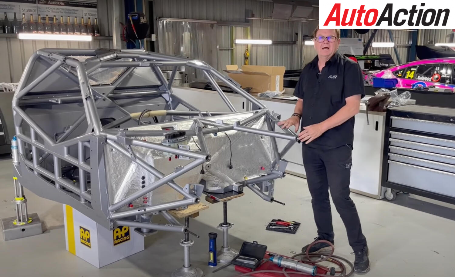Jones Racing Brad Jones explains Gen3 chassis front clip