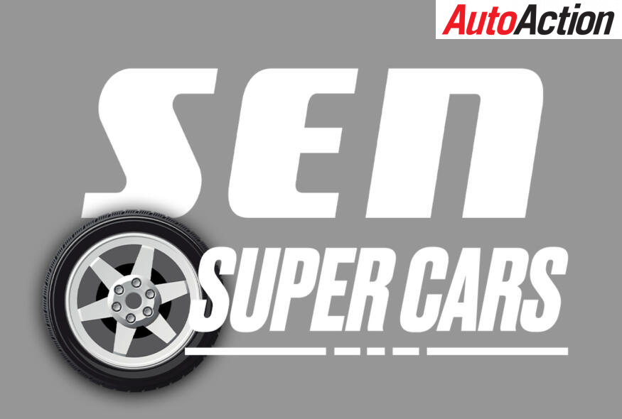 The New SEN Supercars Coverage Logo