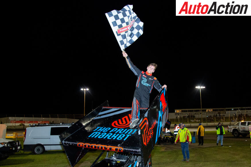 Gooyear Racing Photos Goodyer continues strong Sprintcar form - Auto Action