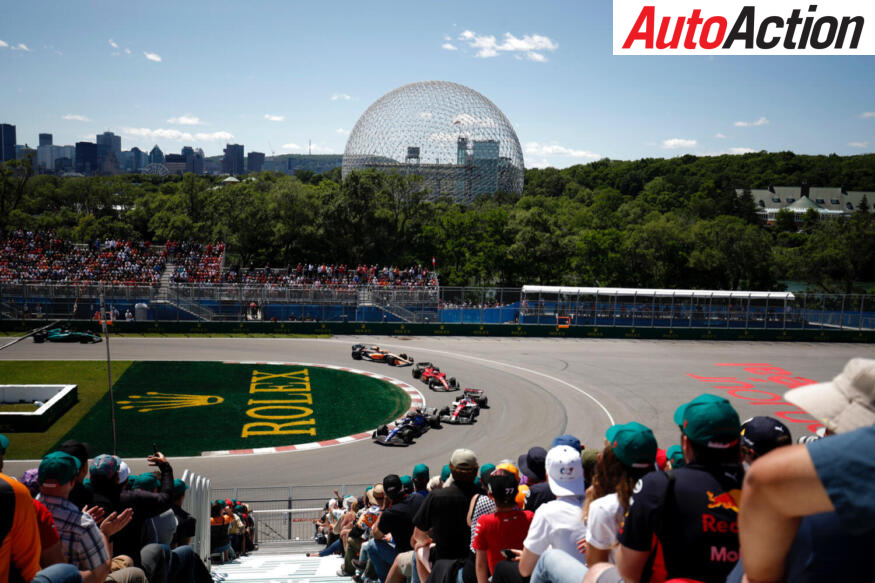 2022 Canadian Grand Prix action