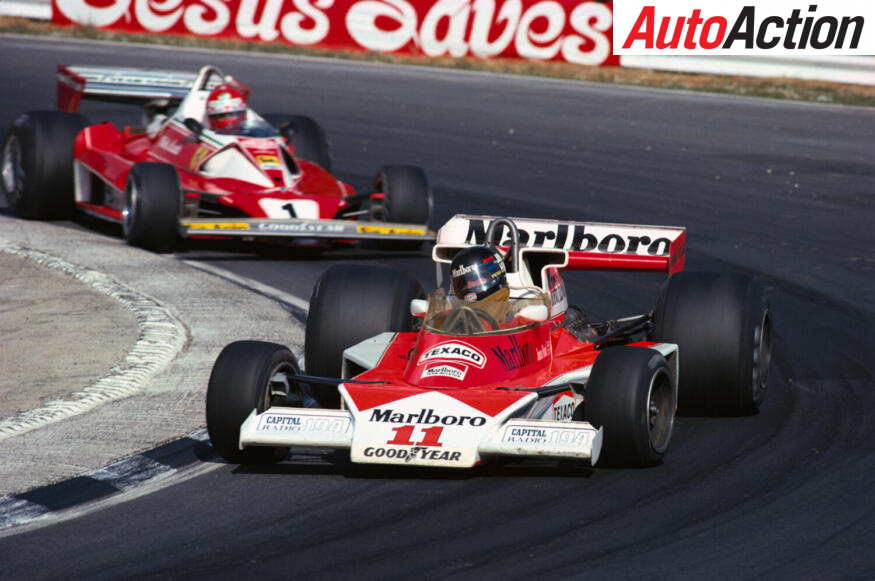 James Hunt Niki Lauda 1976 British GP