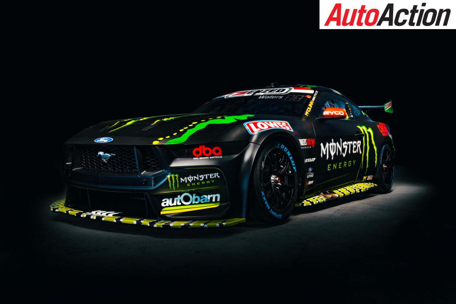 Extra green for Waters Mustang Auto Action