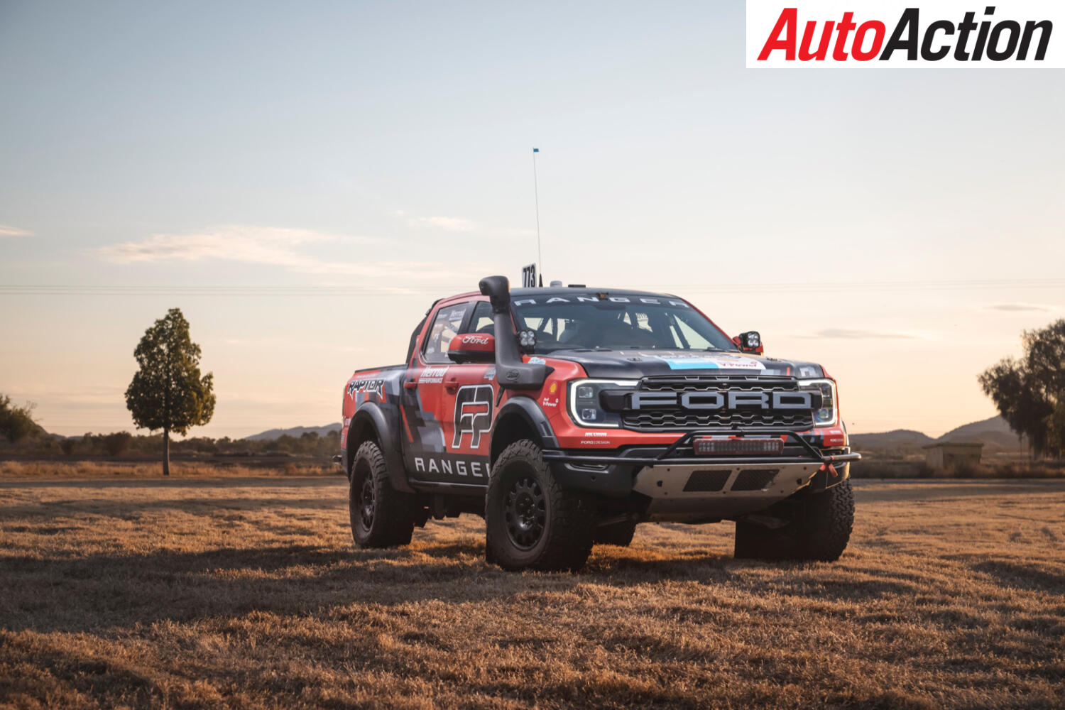 Ford Ranger Claws Ford Raptor claws Finke class win - Auto Action