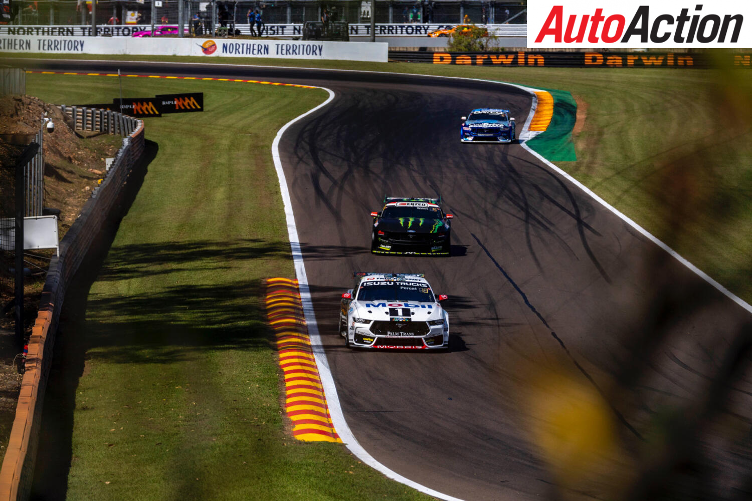 Nick Percat Cam Waters Todd Hazelwood at darwin 2023