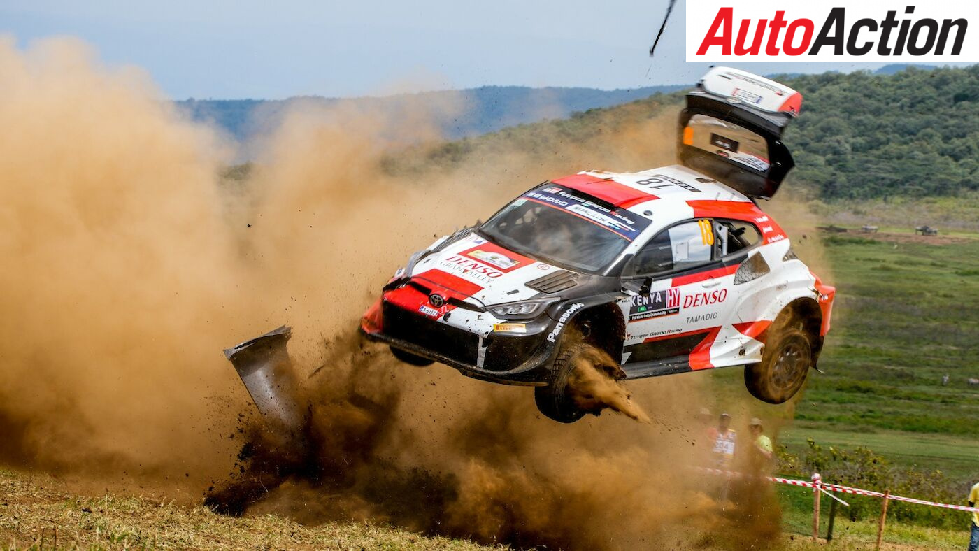 Katsuta rolls in hectic WRC Kenya shakedown Auto Action