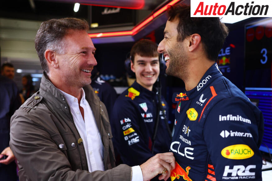 Daniel Ricciardo, Christian Horner