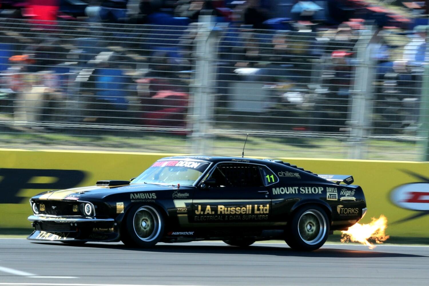 Fogg sports sedans mustang