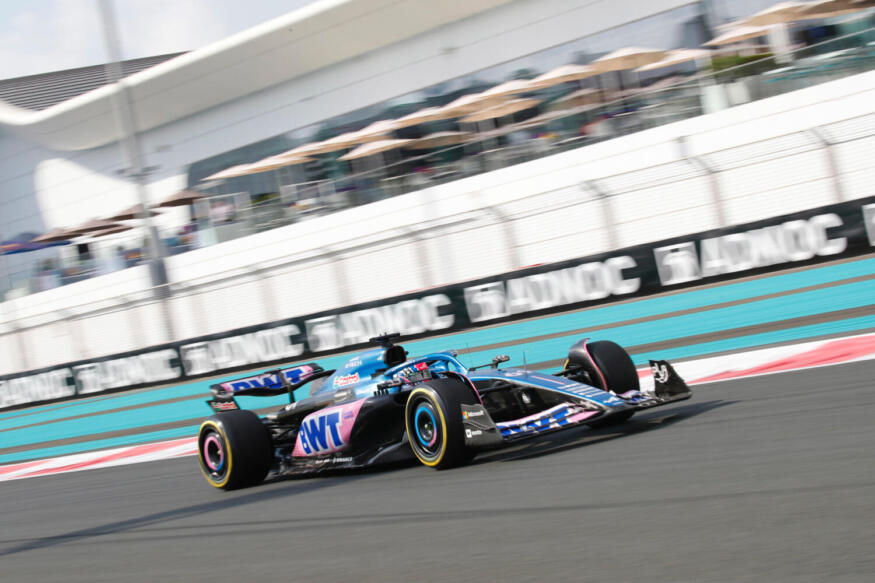 Jack Doohan during FP1 at the Abu Dhabi GP