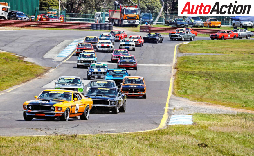 A big field of Historic Touring cars will be fighting it out at Sandown