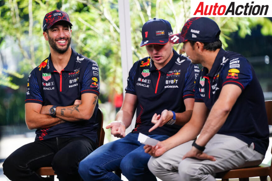 Ricciardo Perez Verstappen