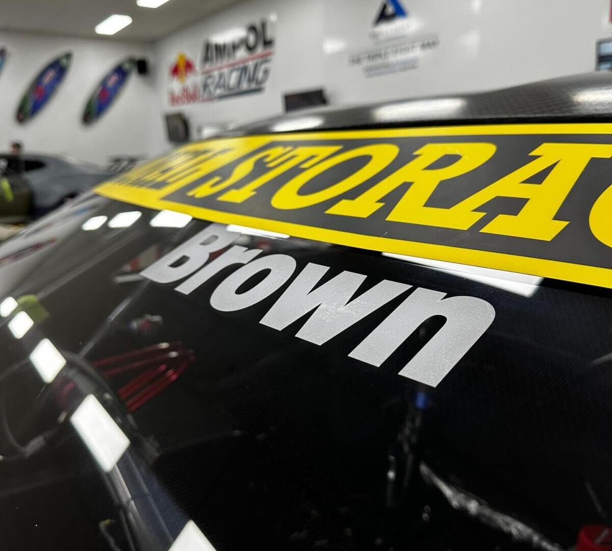 BROWN COMING HOME TO REVEAL FIRST TRIPLE 8 LIVERY – Auto Action