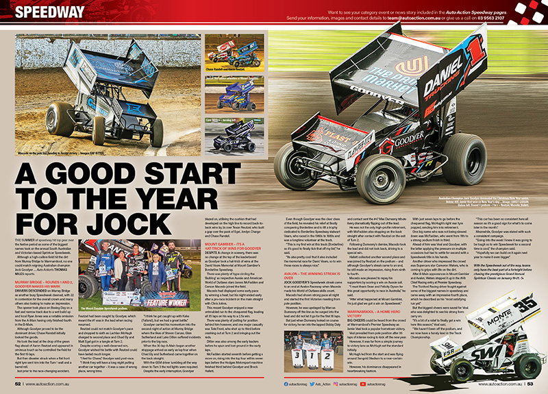 Auto Action out now - Latest Speedway