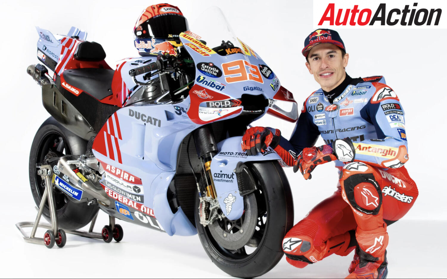 Marquez’ first Gresini Ducati revealed Auto Action