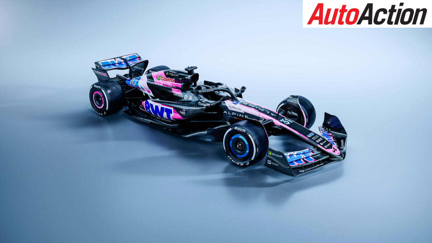 Alpine launch stripped-back F1 livery - Auto Action