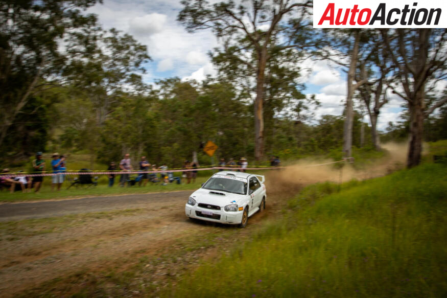 Ryan Williams / Brad Jones are seeded car #1 for the 2024 Manumbar Rally. Image: ZED PHOTOGRAPHY