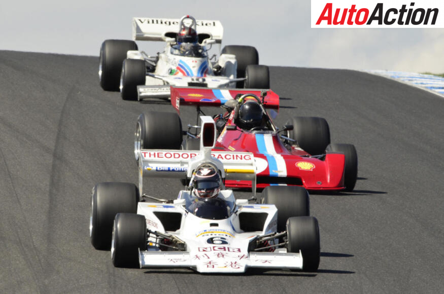 F5000s from Australia and New Zealand will put on a show at the Phillip Island Classic Festival of Motorsport. Image: JOHN LEMM