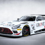 Grove Racing has shared the look of their Mercedes AMG, set to race in the GT World Challenge Australia. Image: SUPPLIED