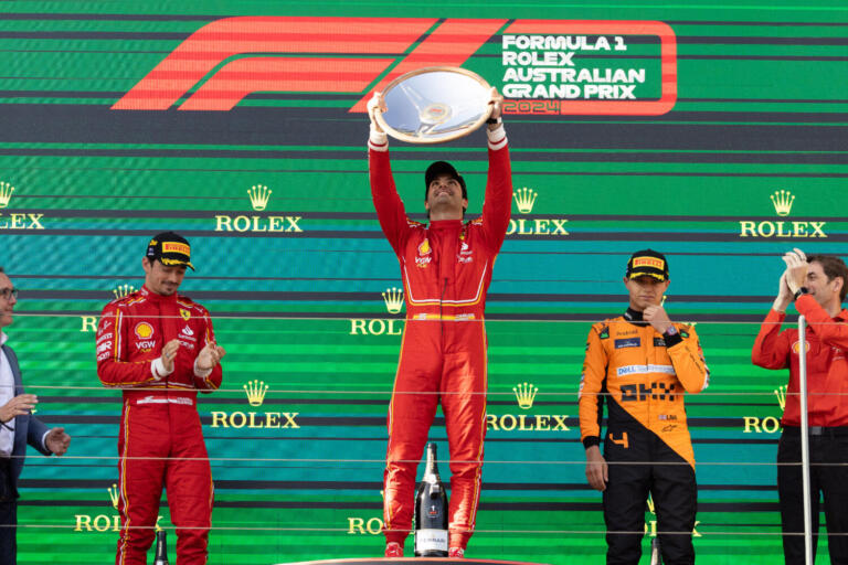 Sainz 24 australian grand prix podium win Auto Action