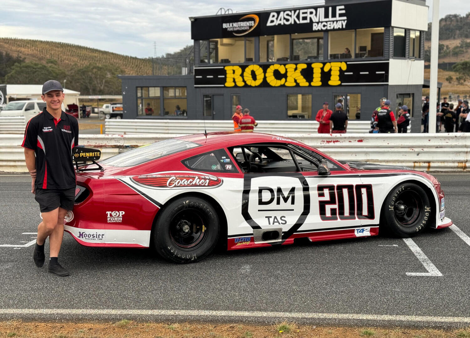 webster livery2 Tassie's own Trans Am driver, Josh Webster has new backing for his Ford Mustang. Image: SUPPLIED
