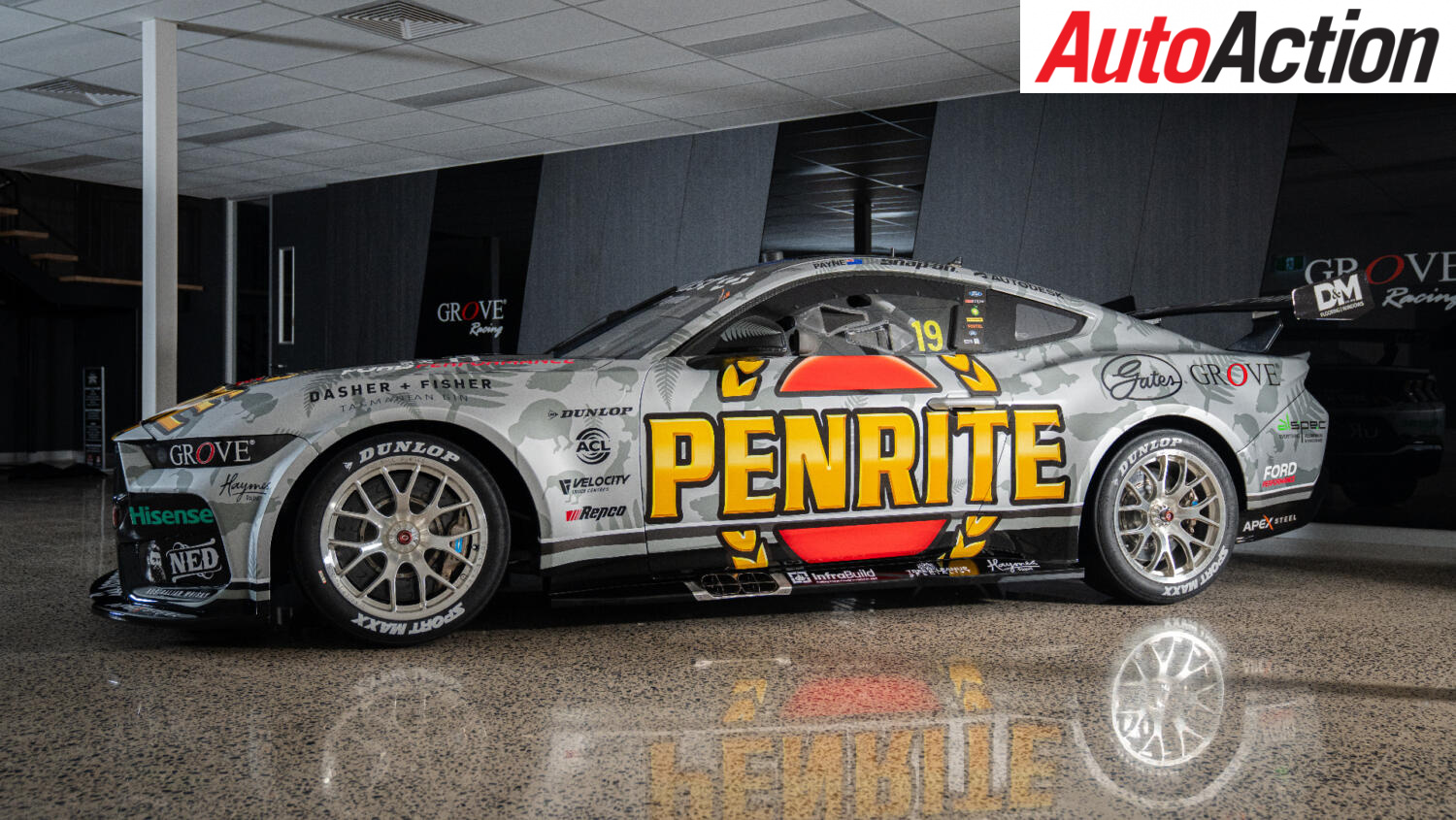 Grove Racing Logo Grove Racing embraces Kiwi spirit - Auto Action