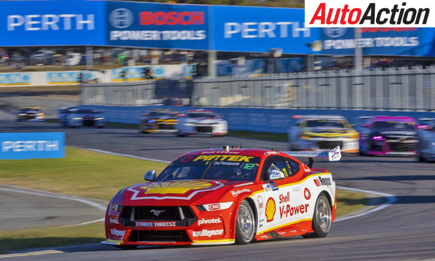Anton De Pasquale finish ninth in the Saturday race of the 2024 Perth SuperSprint.