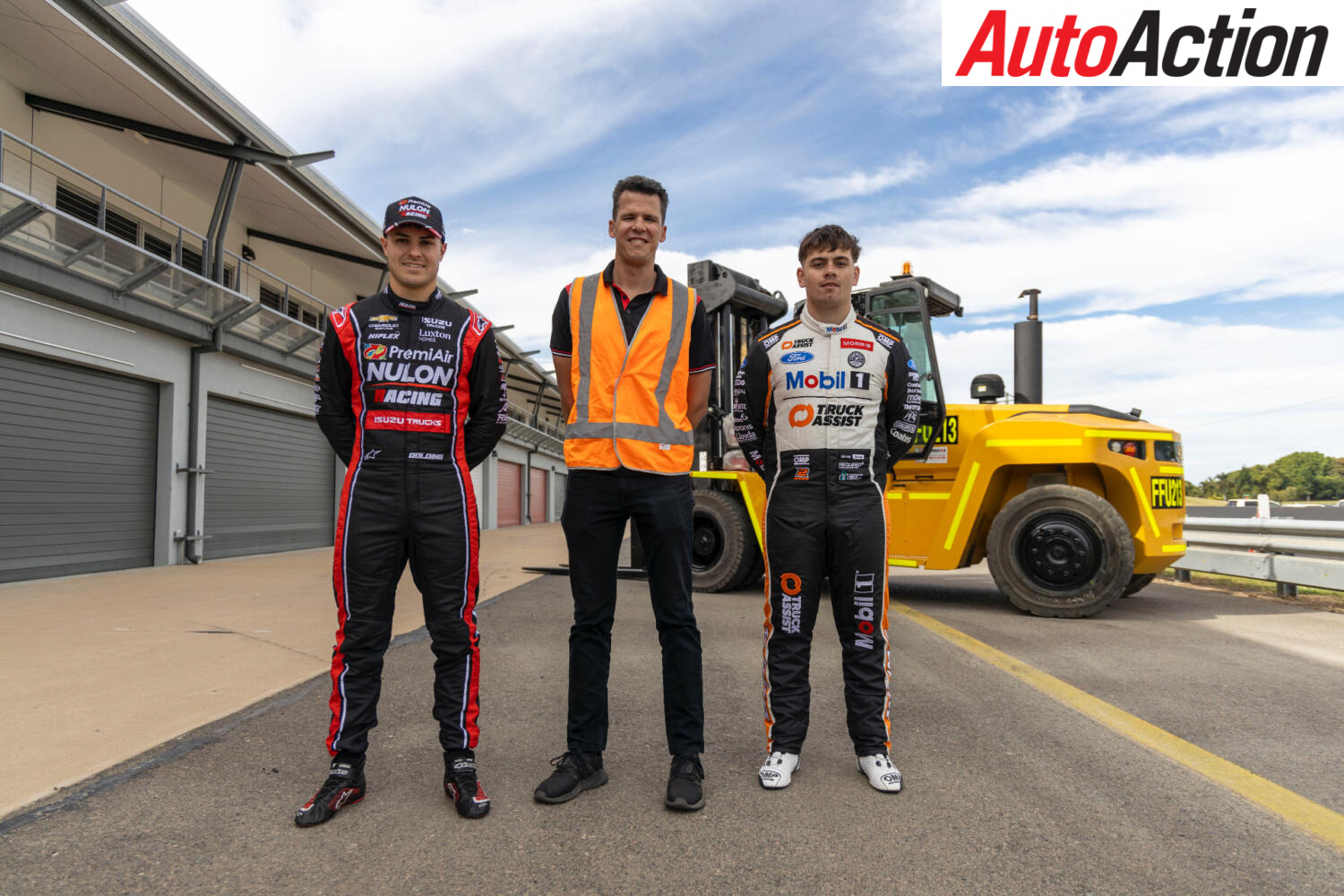 James Golding Matt Ramsden Ryan Wood 2024 Townsville Supercars Launch ...