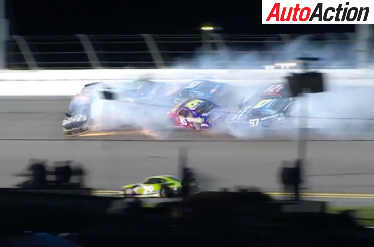 Daytona xfinity crash