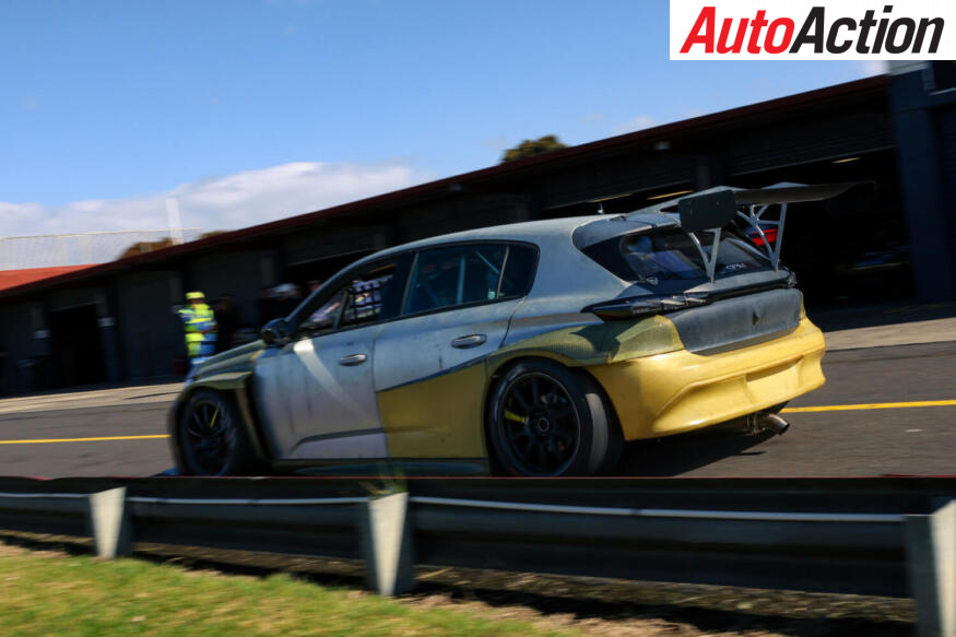 TCR Peugeot shakedown