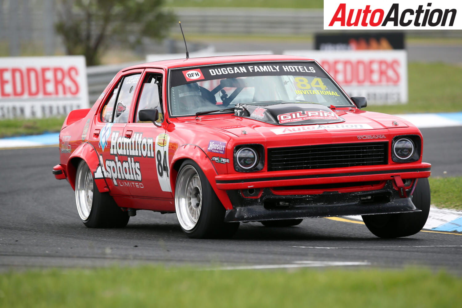 Hughes walks on water - Auto Action