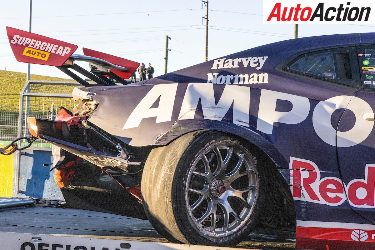 Pye Triple eight bathurst crash 2024