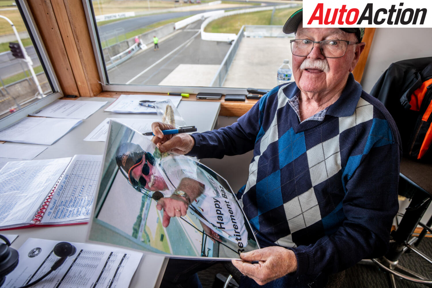 Barry Oliver called his final race after more than four decades behind the microphone.
