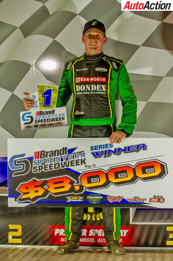 Speedweek winner Lockie McHugh
