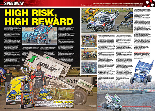 Auto Action magazine latest issue - Speedway High Limit International