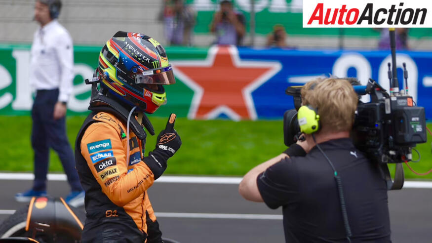 Oscar Piastri, McLaren. 2025 Chinese Grand Prix. Image: Formula 1.