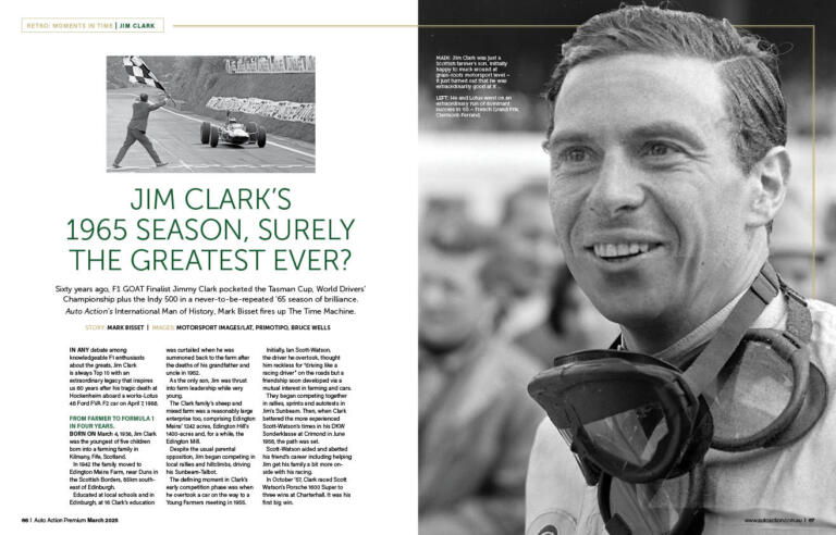 Auto Action 1904-Jim Clark 1965 Spread - Auto Action